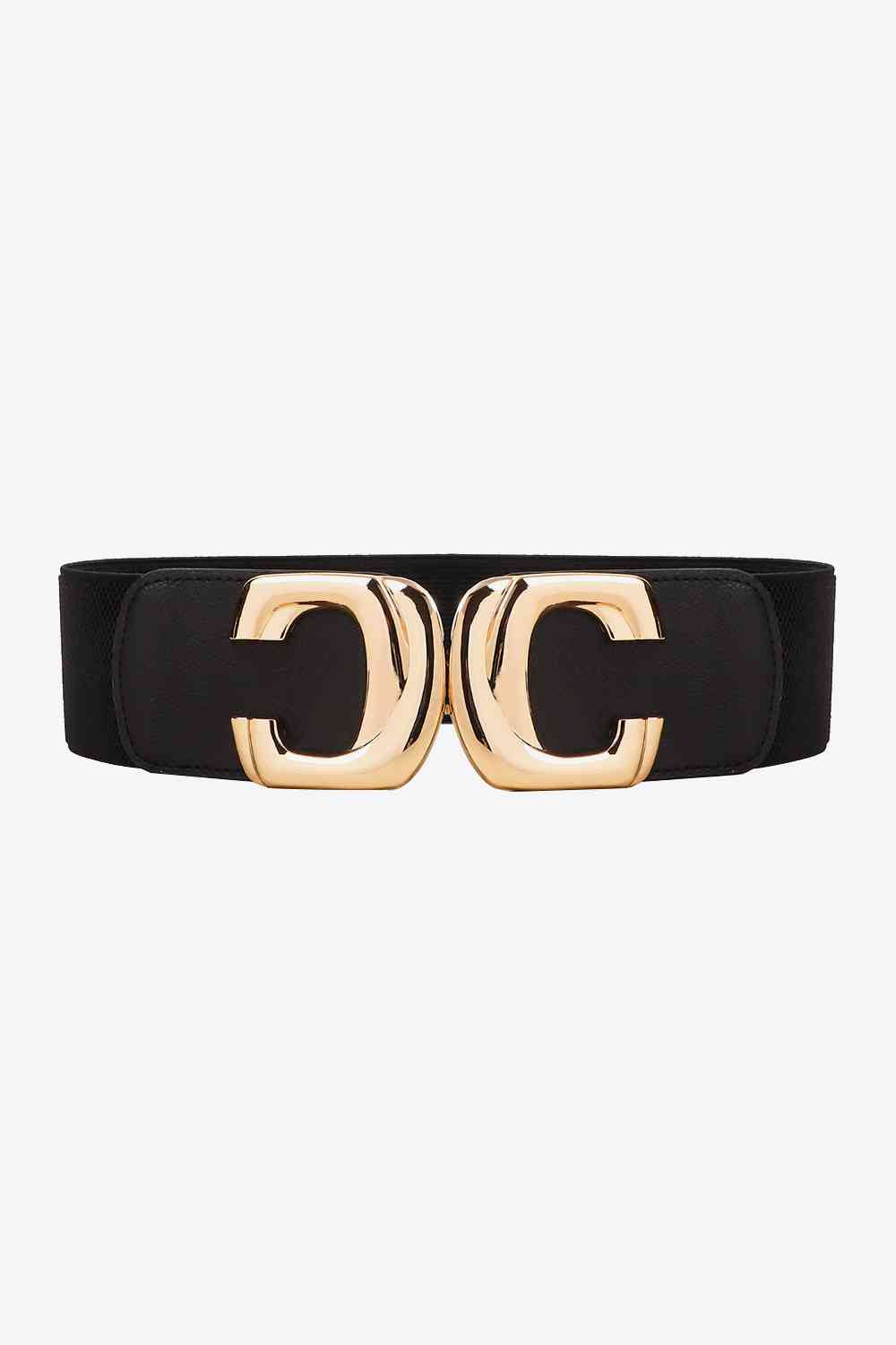 Stylish Essentials Wide Belt – Adjustable Comfort with Zinc Alloy Buckle See size chart under “more details”