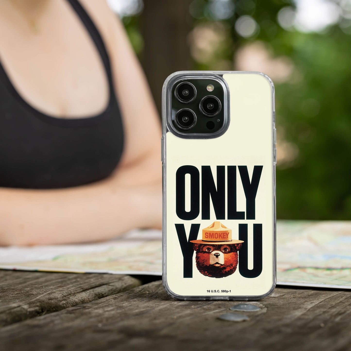 Smokey Bear Classic HD Apple iPhone 13 Series Mag-Safe Phone Case