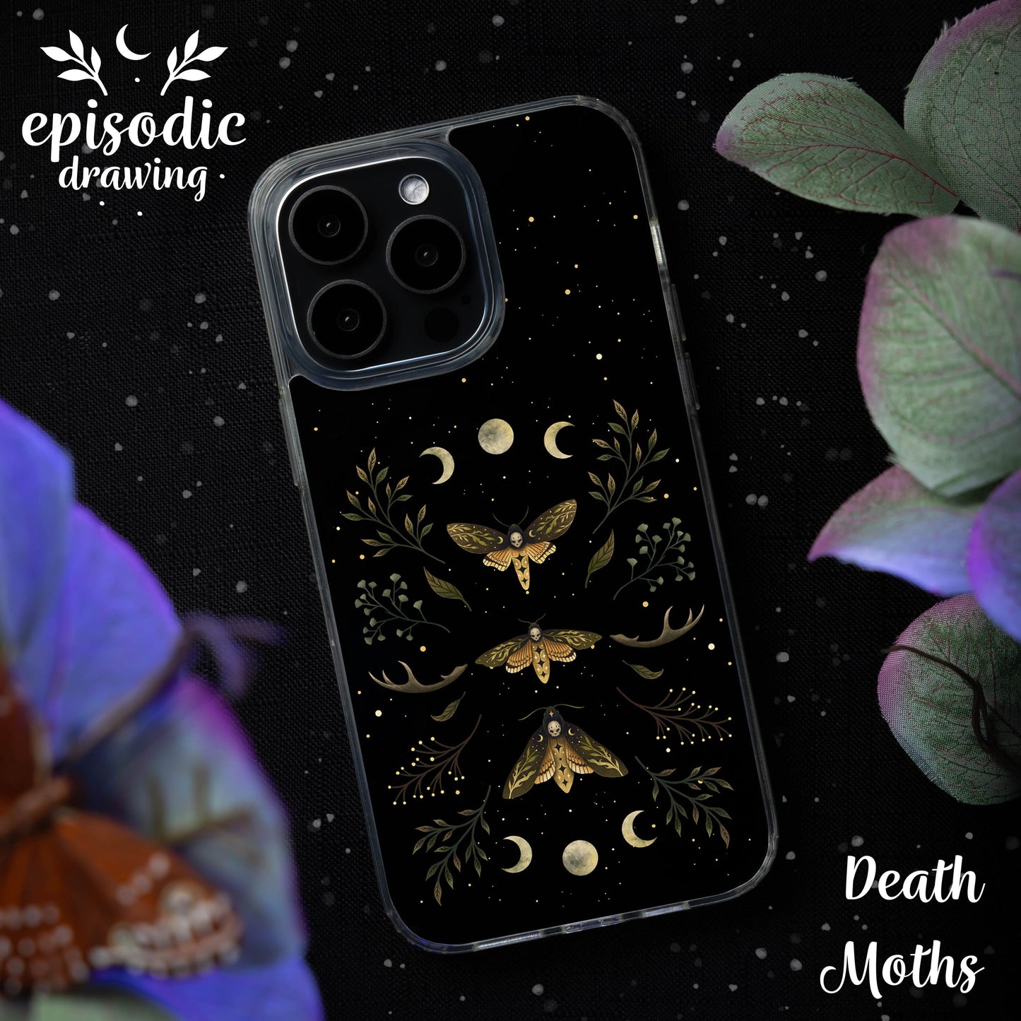 Episodic Drawing Enchanted Collection HD Apple iPhone 15 Series Mag-Safe Phone Case