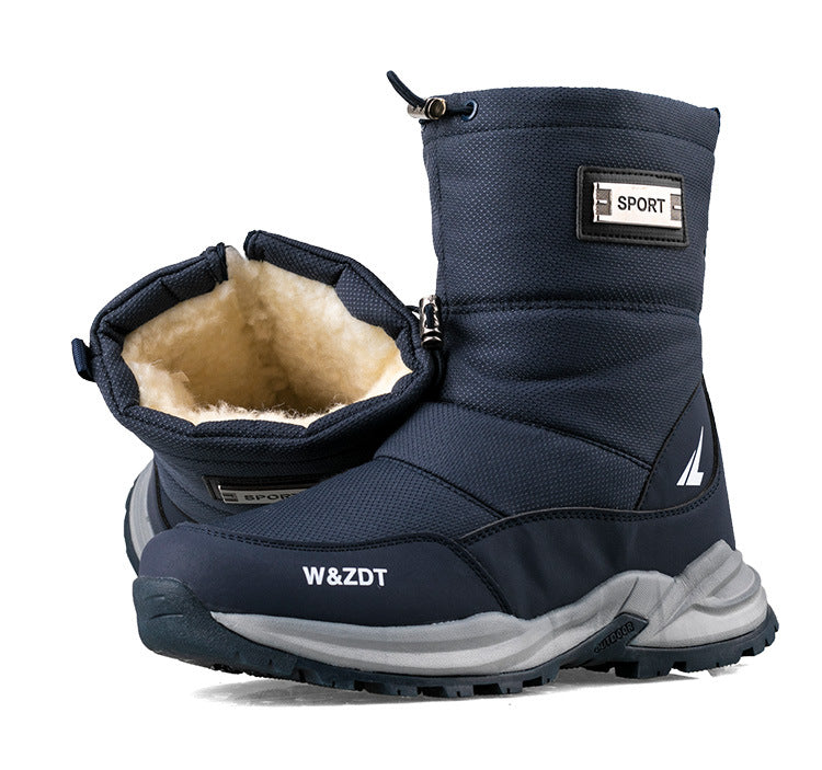 Men's Outdoor Waterproof Non-slip Snow Boots