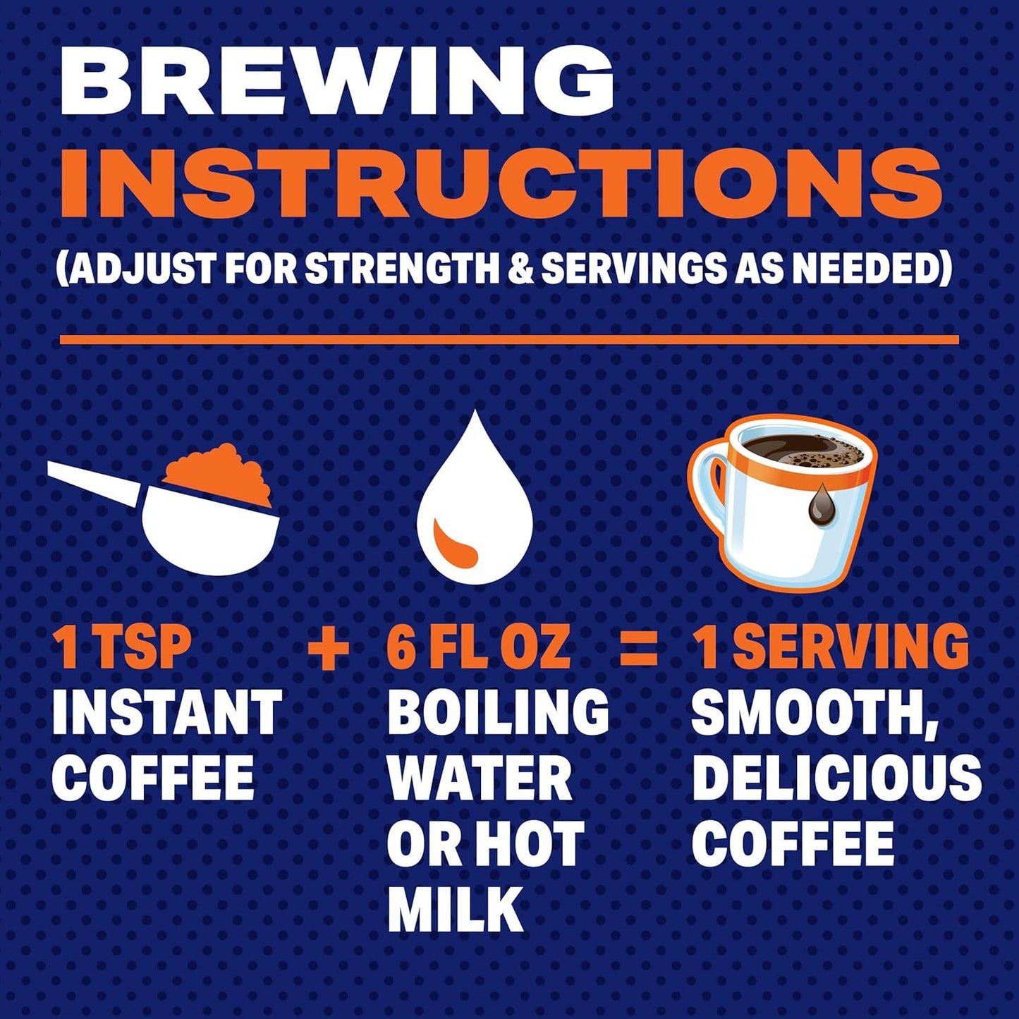 Maxwell House Dark Silk Instant Coffee, 8 oz