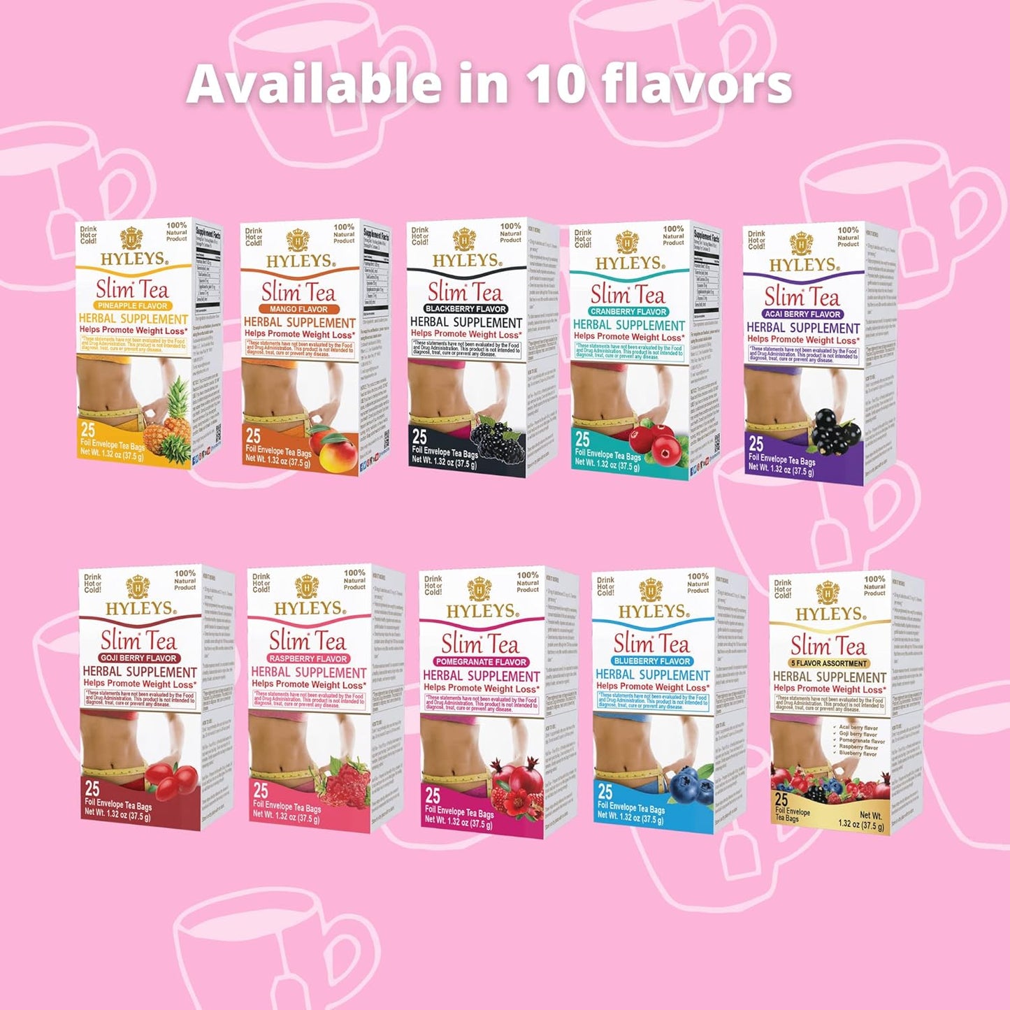 Pineapple Detox Slimming Tea