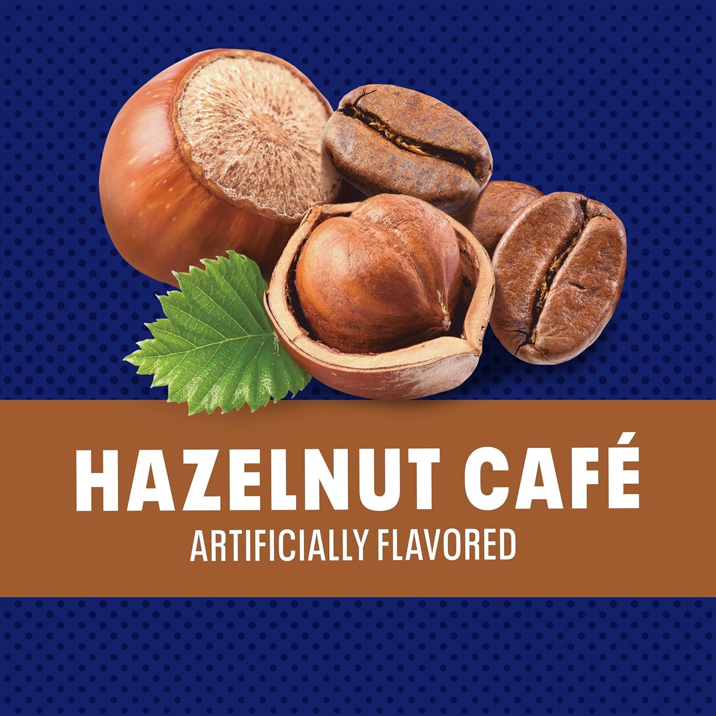 Maxwell House Instant Cafe-Style Beverage Mix, Easy to Prepare, 1 Canister, for Quick Morning Coffee or Afternoon Treat, Hazelnut Cafe, Kosher Dairy, 9 oz