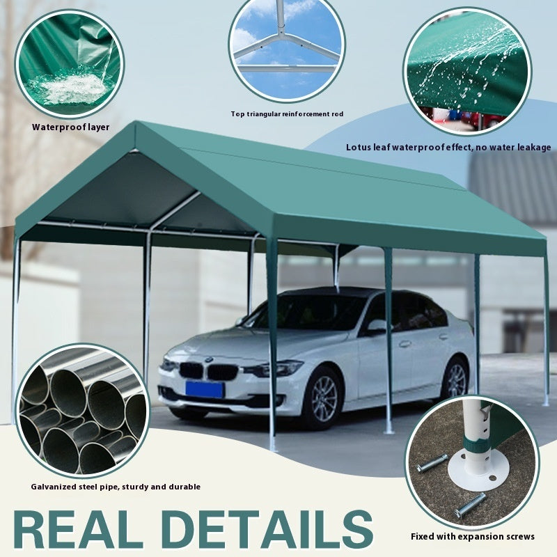 Portable Storage Canopy Sunshade Night Market Stall Outdoor