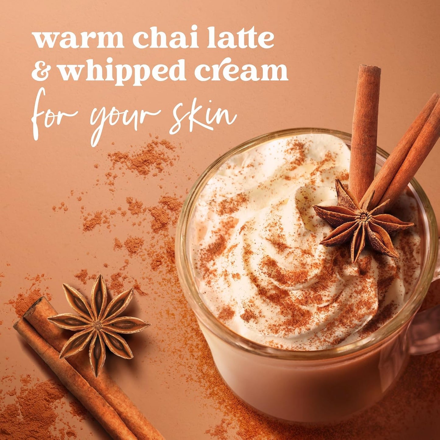 Dove Limited Edition Holiday Treats Liquid Hand Wash for Deep Nourishment Spiced Chai Latte 12 oz