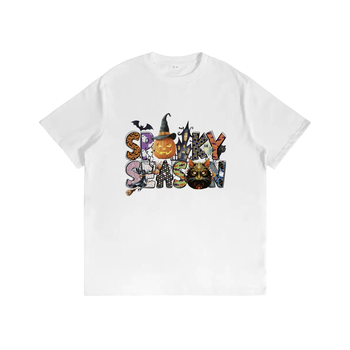 Halloween Spooky Season Gildan 5000 Unisex Cotton T-shirt