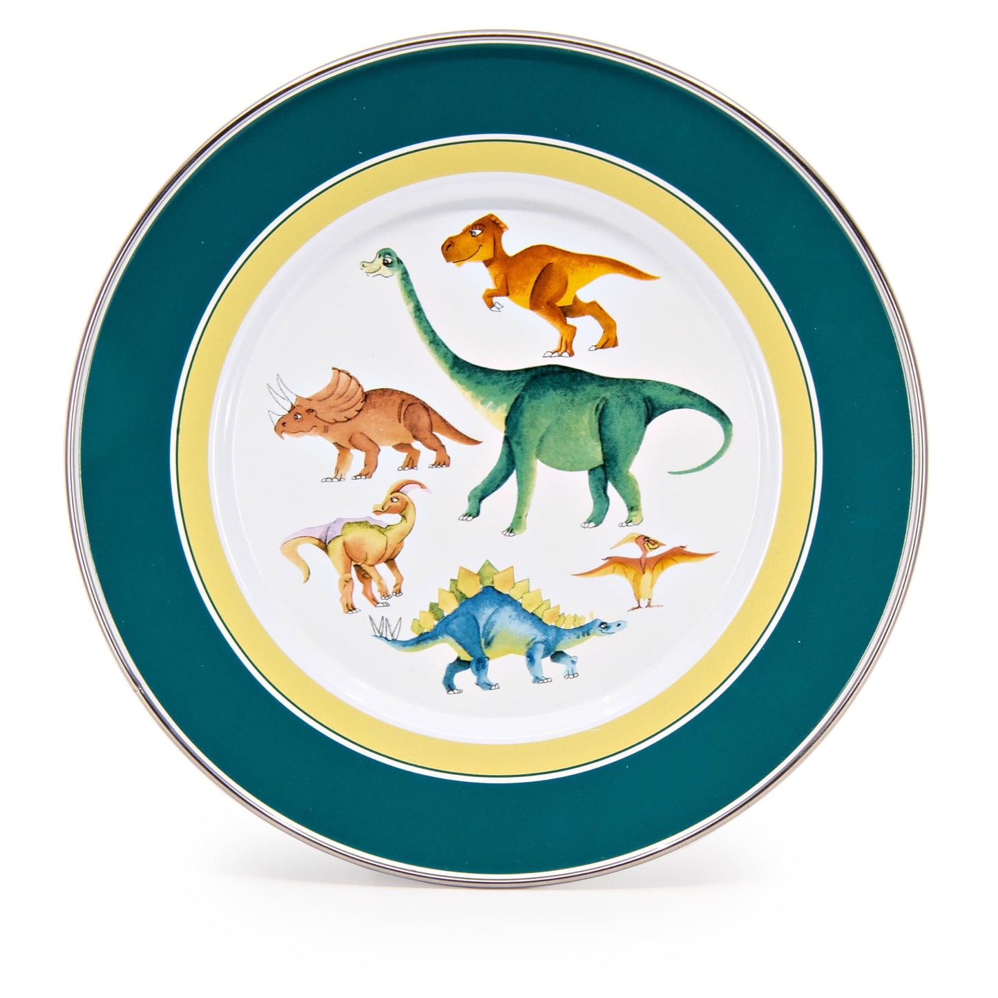 Golden Rabbit Enamelware 3-piece Child Dinner Sets