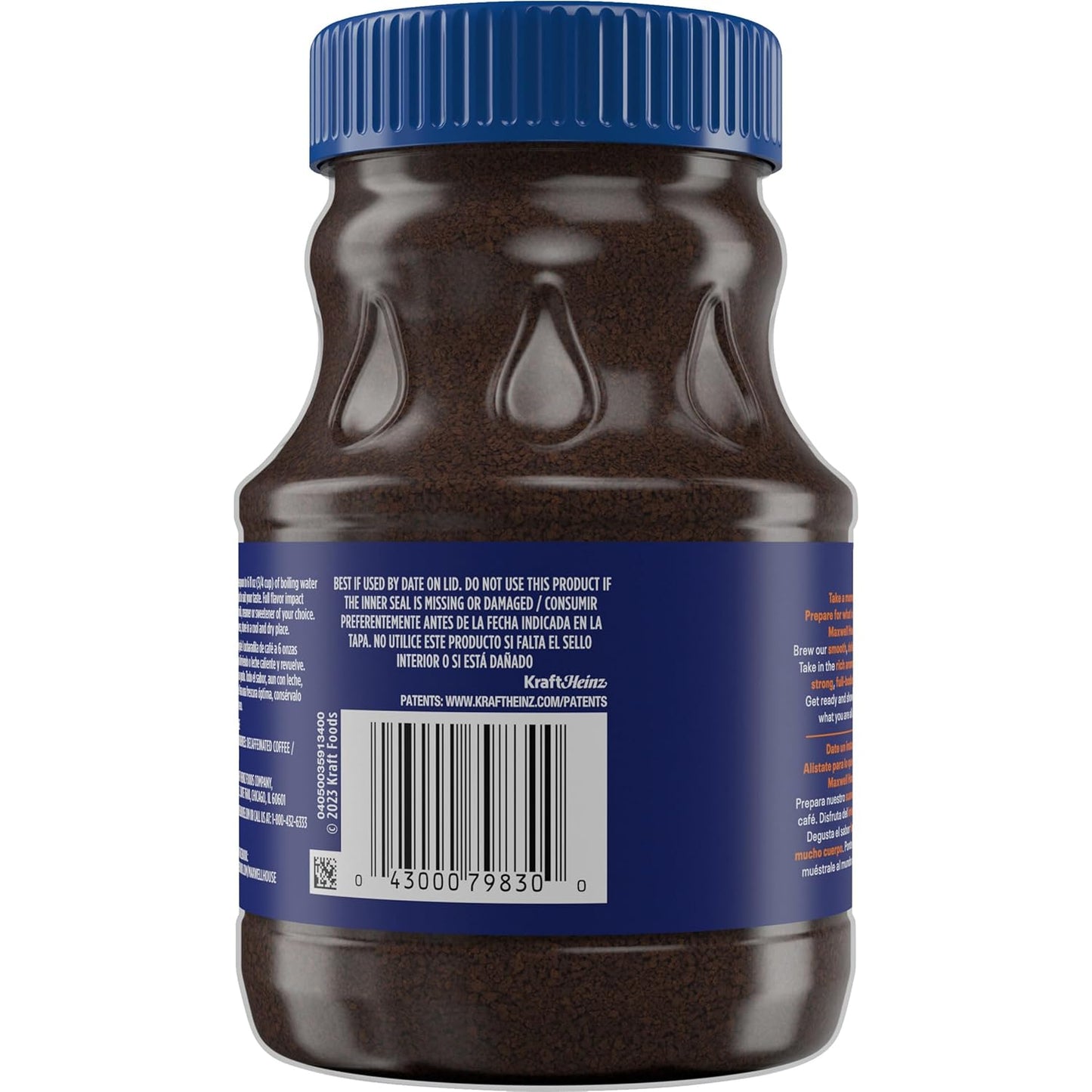 Maxwell House Original Roast Decaffeinated Instant Coffee, 8 oz Jar