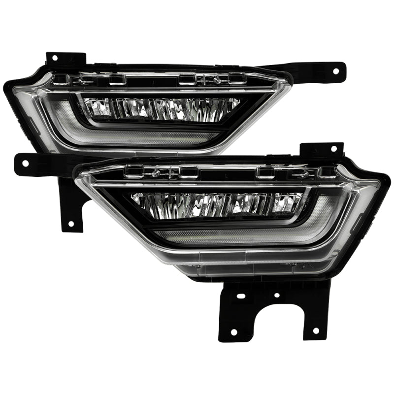 Faros antiniebla LED completos estilo OEM Spyder 21-23 Ford F150 con interruptor FL-FF1502021-LED-C