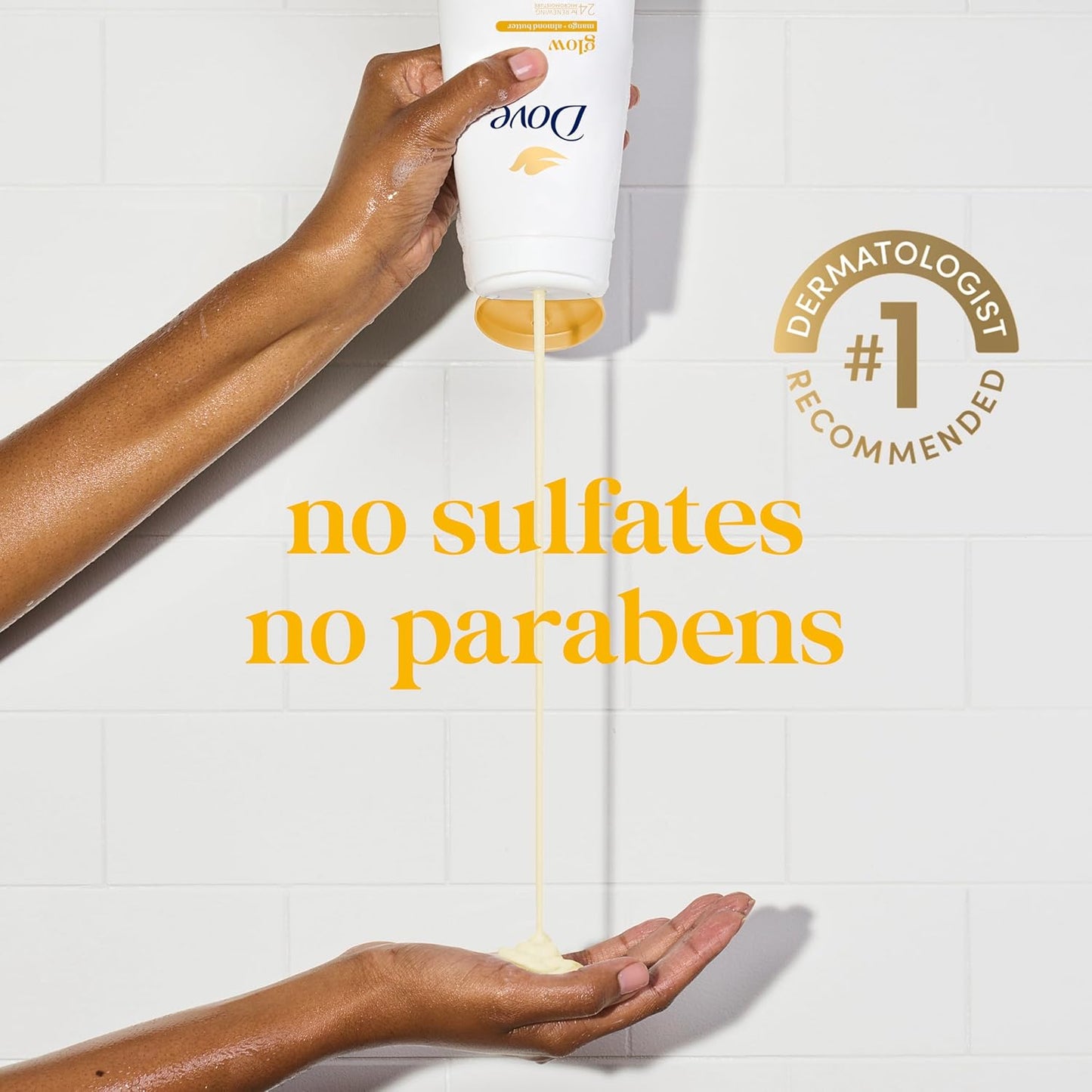 Dove Body Wash with Pump 3 Count Glowing Mango & Almond Butter for Renewed, Healthy-Looking Skin Gentle Skin Cleanser with 24hr Renewing MicroMoisture 30.6 oz