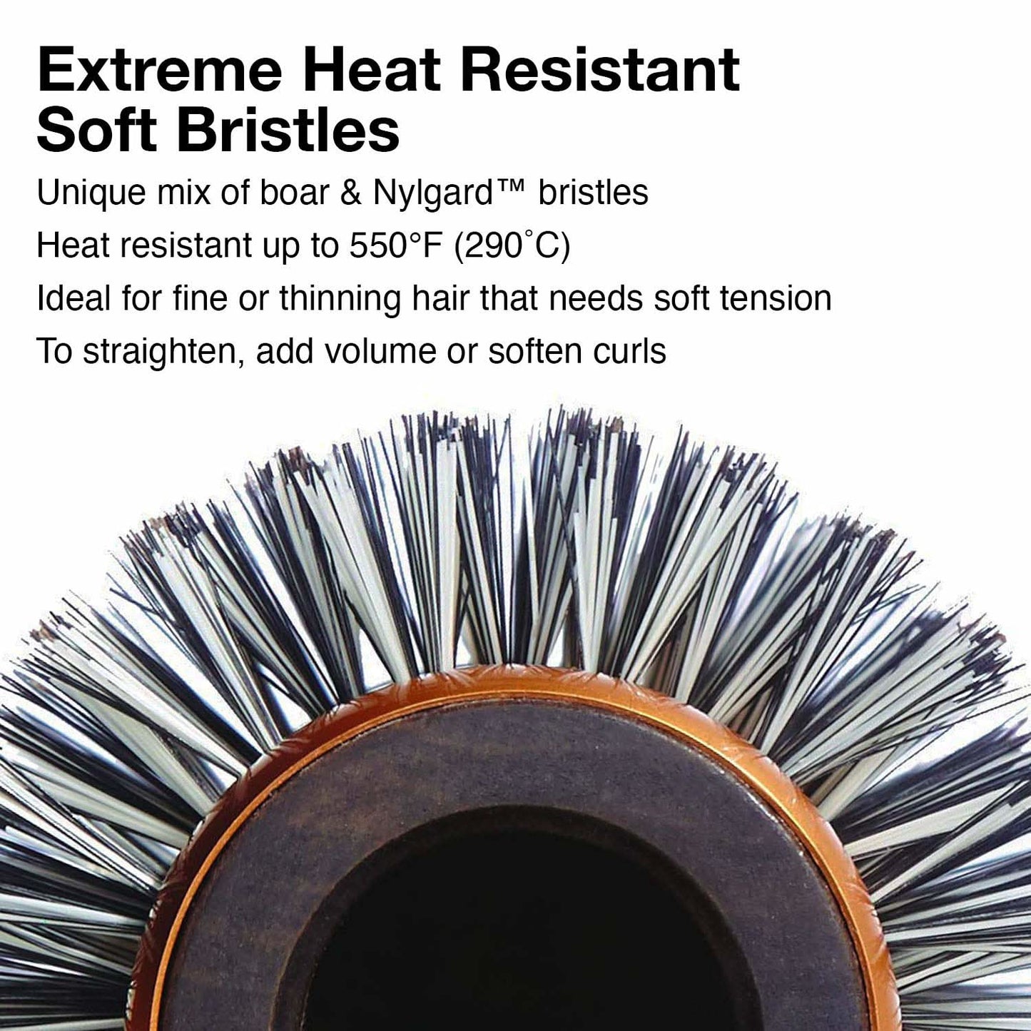 Olivia Garden Eco Ceramic Soft Bristle Thermal Brush 1 3/4" EC-20S
