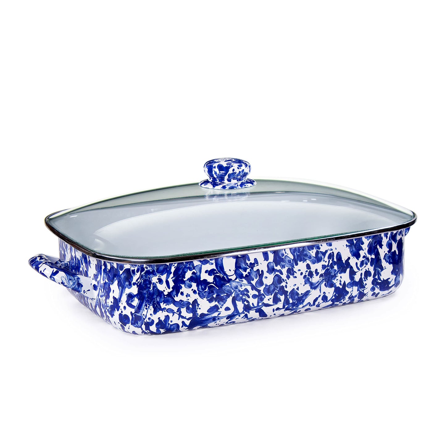 Golden Rabbit Enamelware 10.5qt Roasting Pan