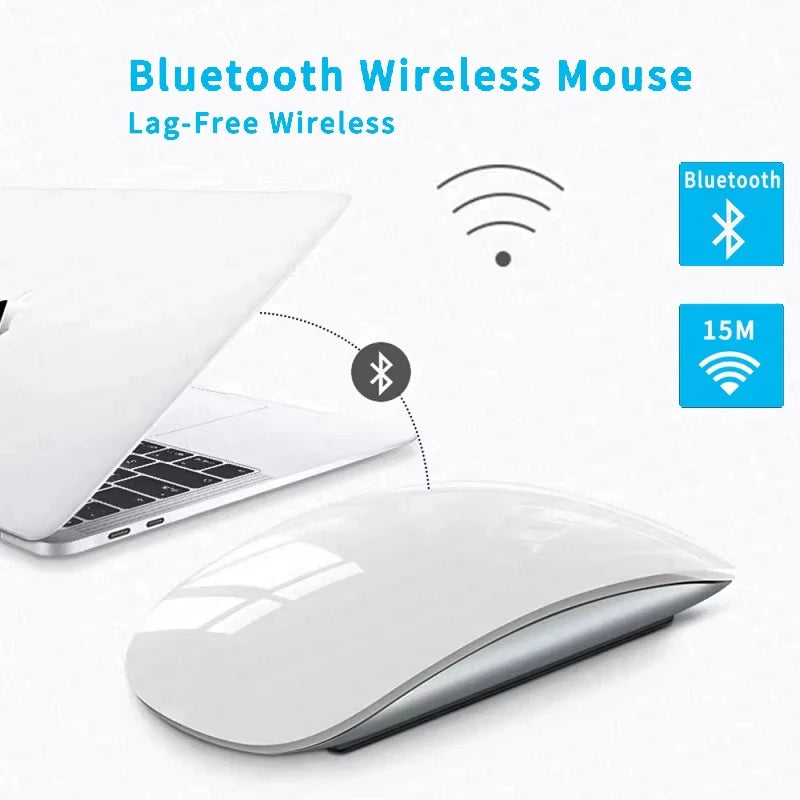 Ratón inalámbrico original Multi-Touch Surface Magic Mouse para APPLE Macbook Pro Air Mini portátil Tablet PC Ipad Bluetooth 5.0