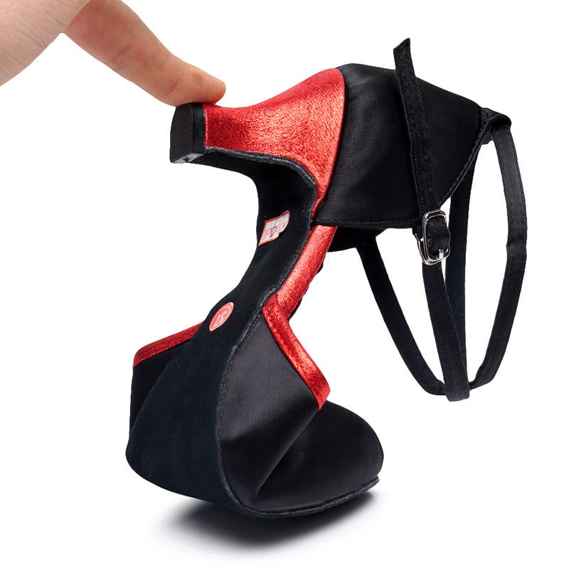 Women's Hollow Breathable Square Dance Shoes