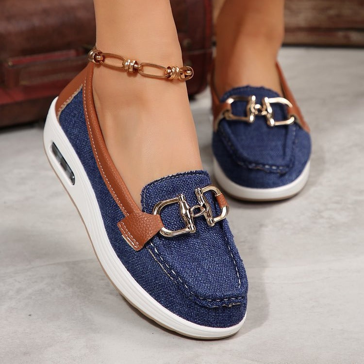 Women's Fly-kit Mesh Casual Heels