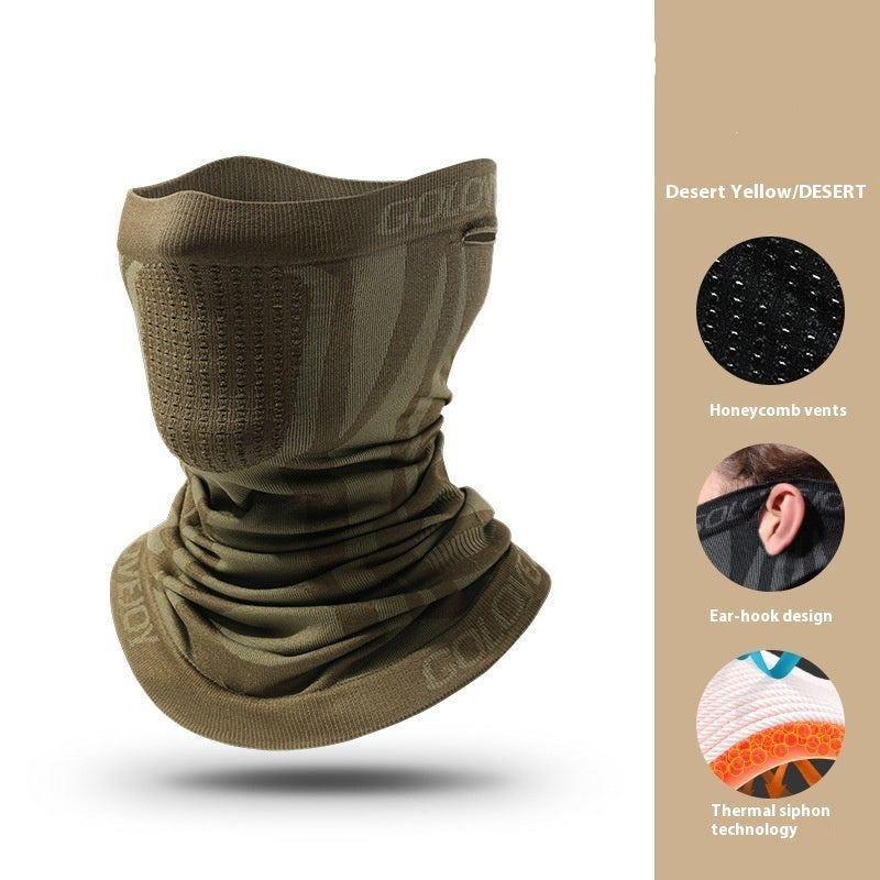 Ski Mask Ear Hanging Face Care Scarf Windproof Thermal Headgear