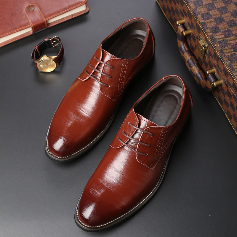 Men's Formal Business Lace-Up Shoes