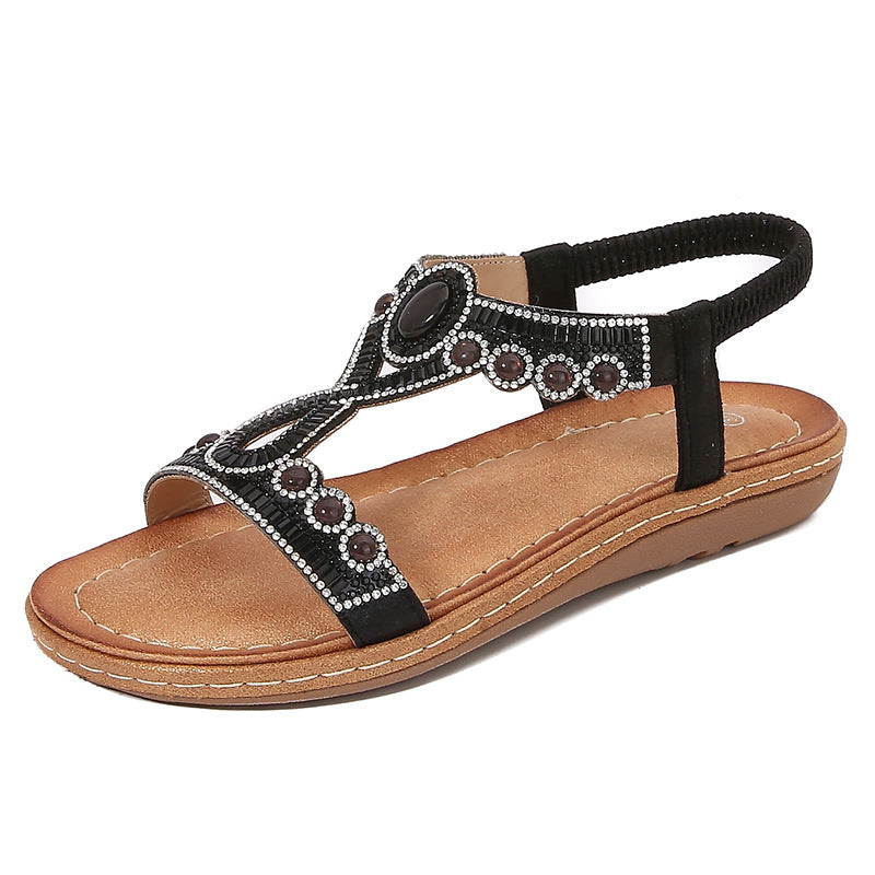 Women's Frosted Bohemian Sandals