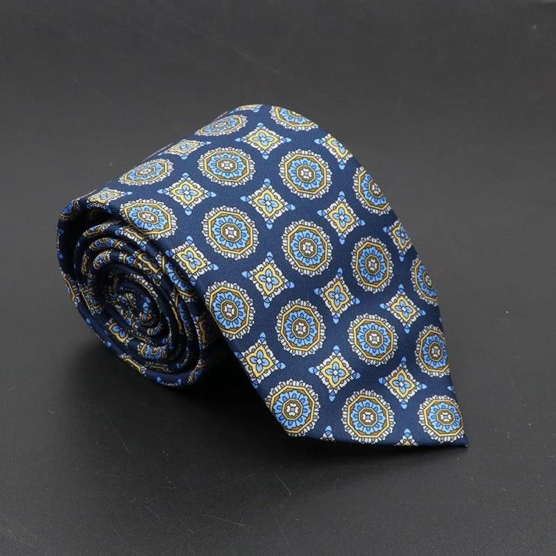 Men's Super Soft Bohemian Silk Ties