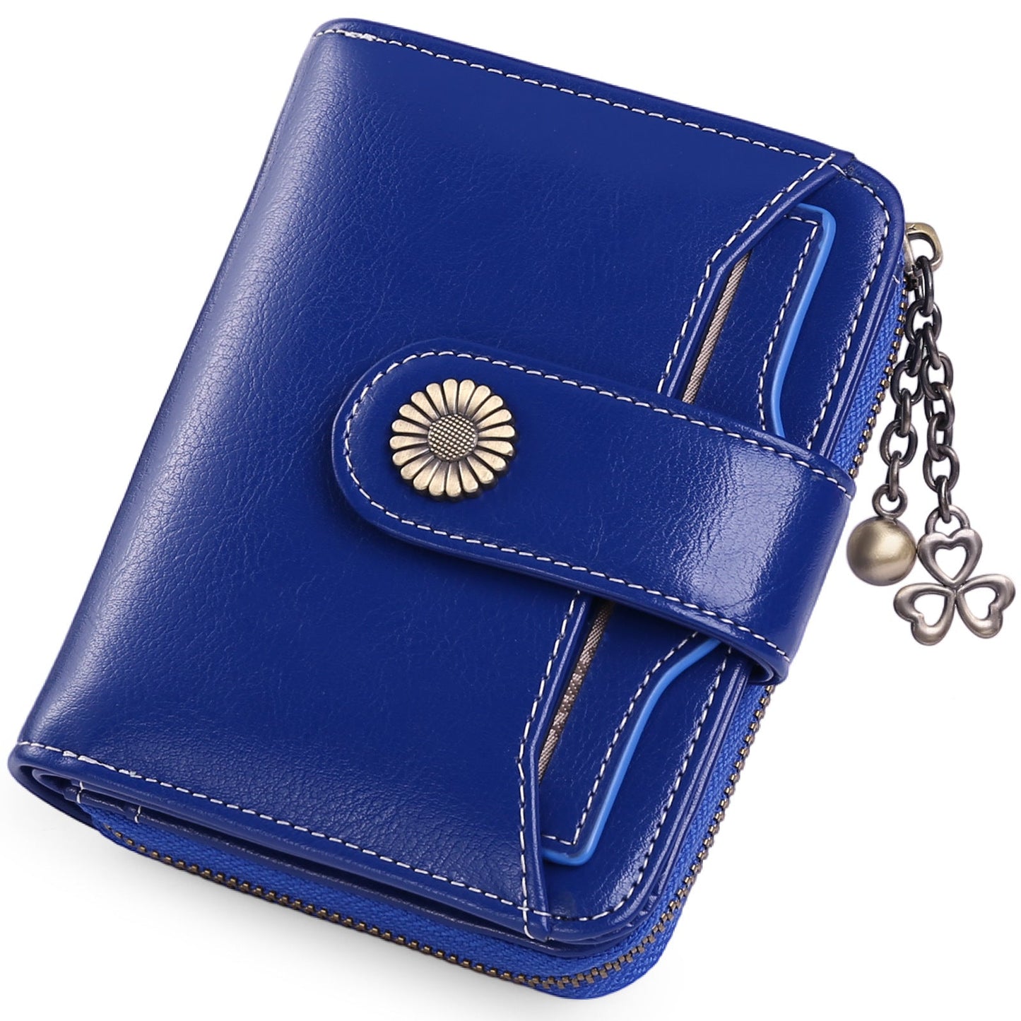 Oil Wax Genuine Leather Wallet