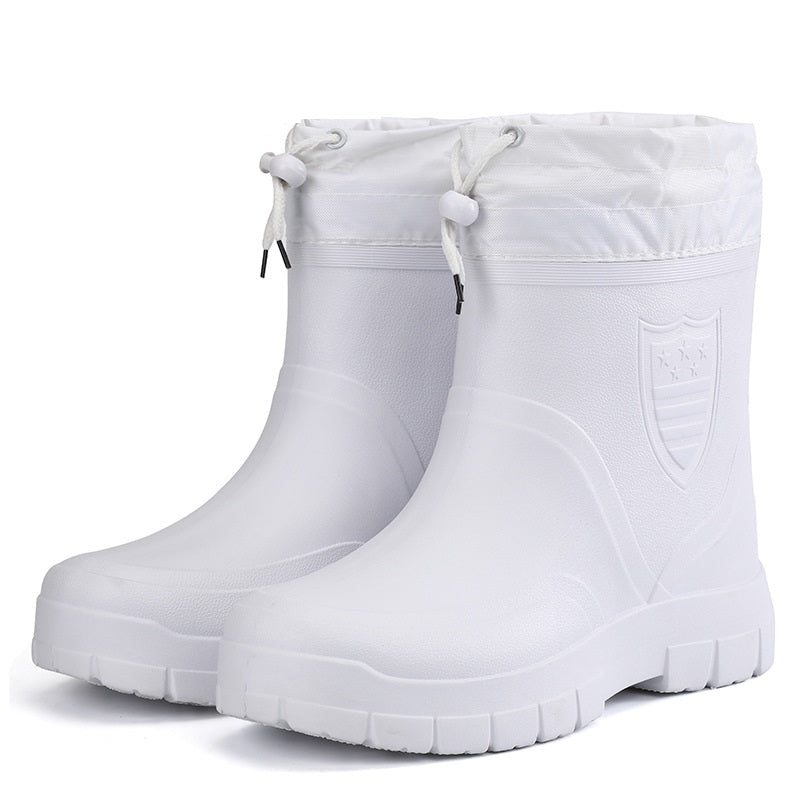 Men's EVA Low Barrel Rubber Shoes