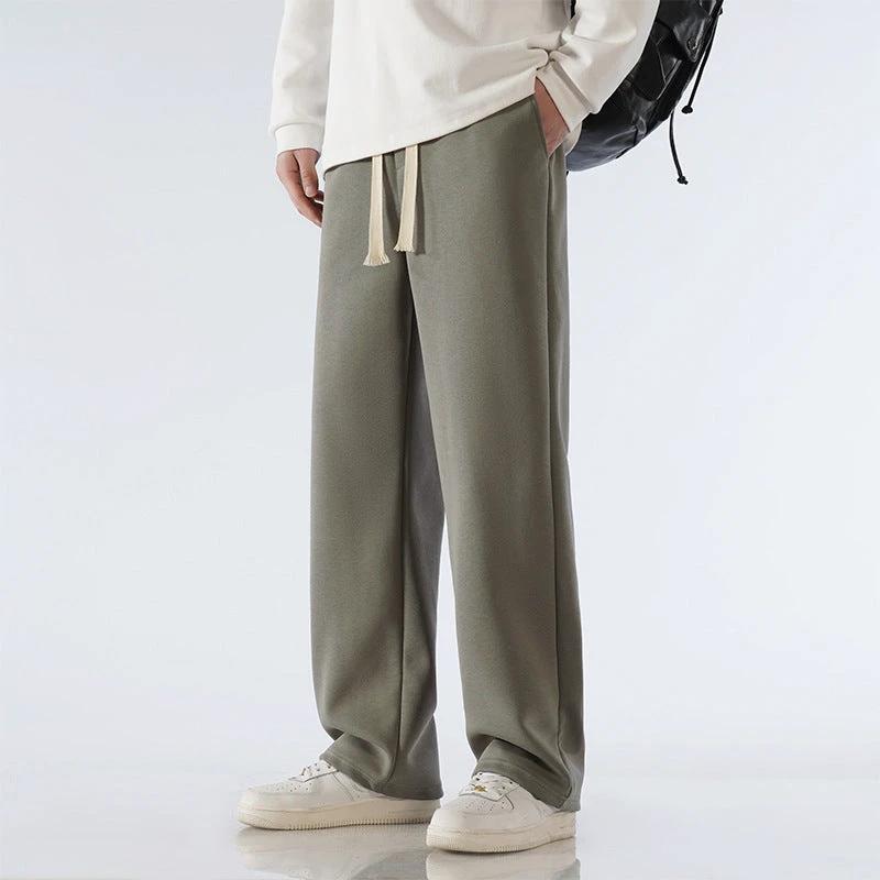 Men's Loose Casual Draping Wide Leg Sports Sweatpants
