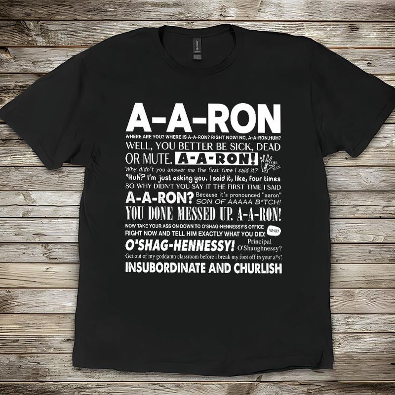 Ya Done Messed Up A-A-Ron Vintage T-Shirt – Funny Key & Peele Inspired Tee, Gift for Friends