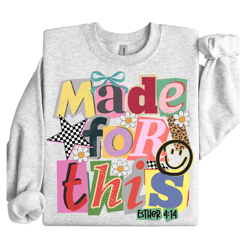 Preppy Girl Collage Y2K Sweatshirt