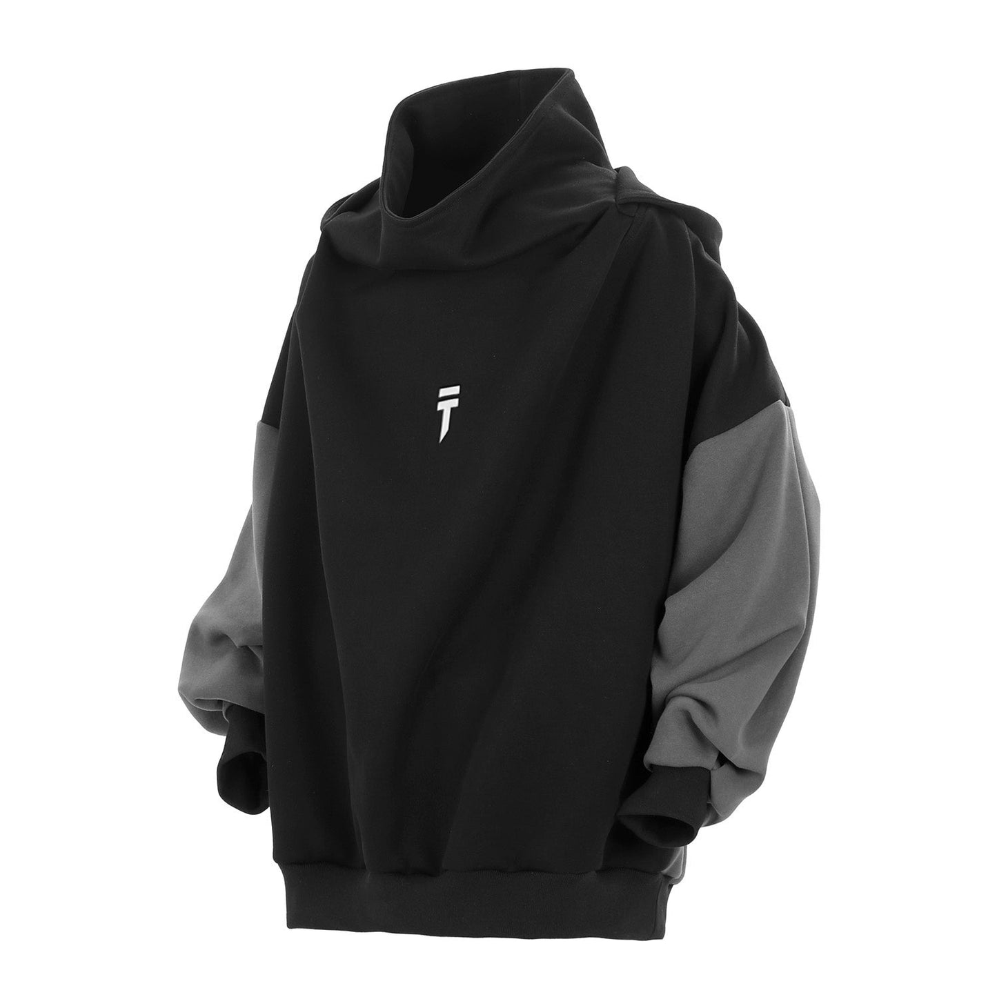 Sudadera con Capucha Negra T-Tech HiH51