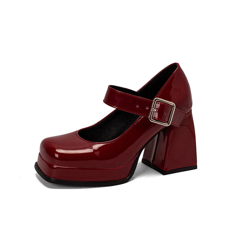 Women's Square-Toe Heels