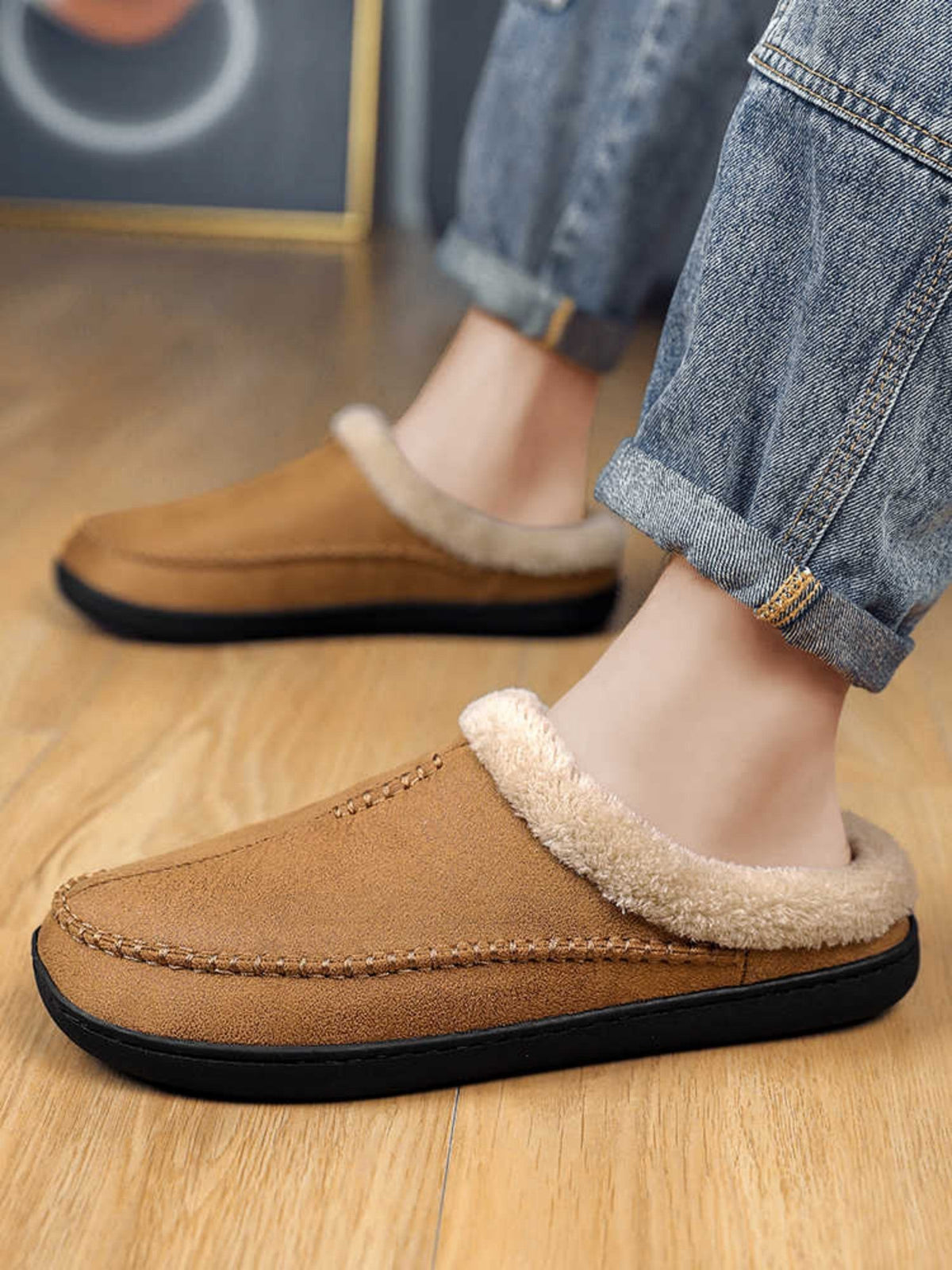 Men's Cotton Slippers