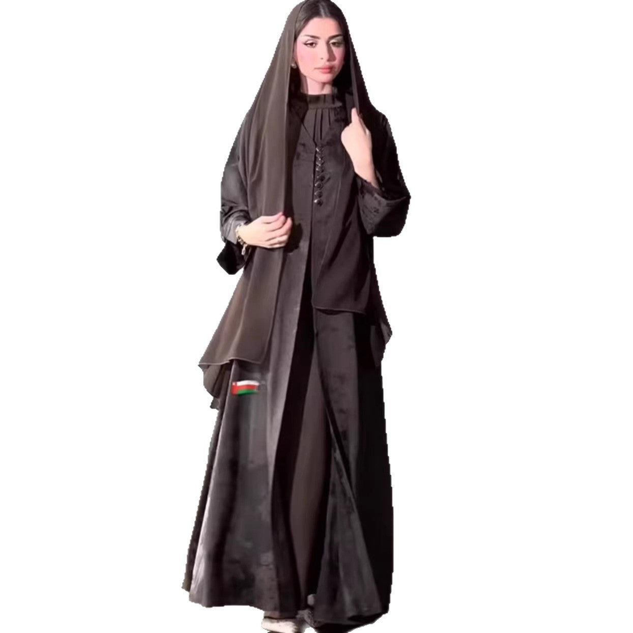 Women's Casual Fashion Mid-Length Shawl Coat