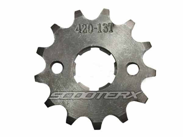 Sprocket 420 13 tooth 17mm
