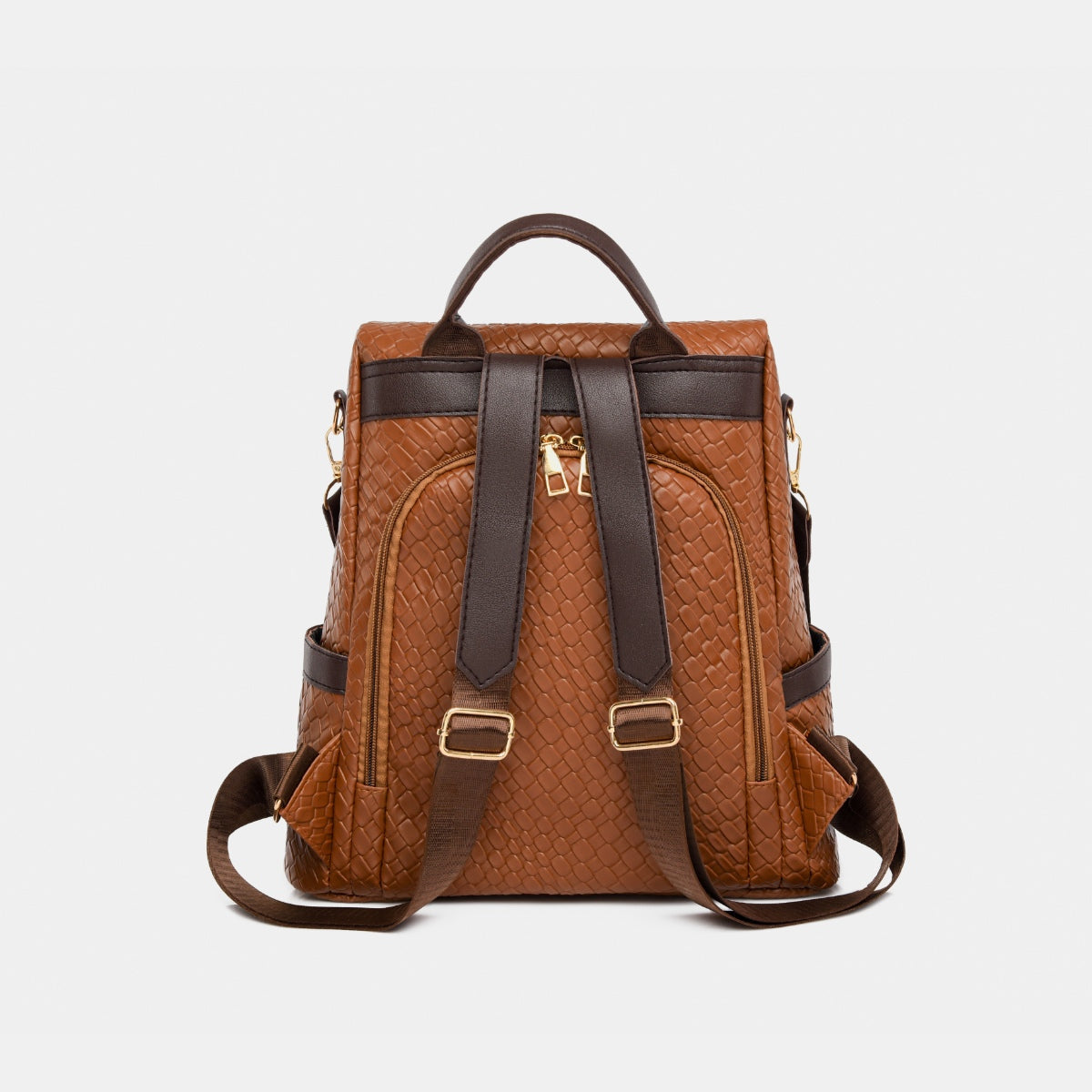 Mochila de piel sintética