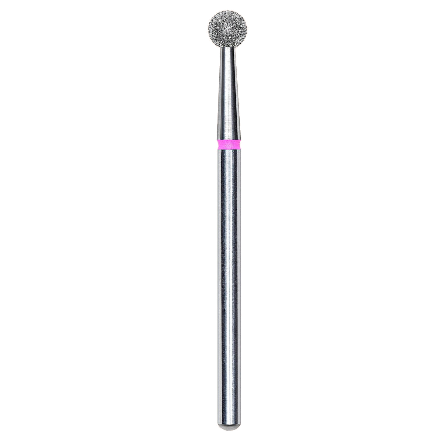 DIAMOND NAIL DRILL BIT, "BALL", RED, HEAD DIAMETER 4MM (FA01R040) - STALEKS™