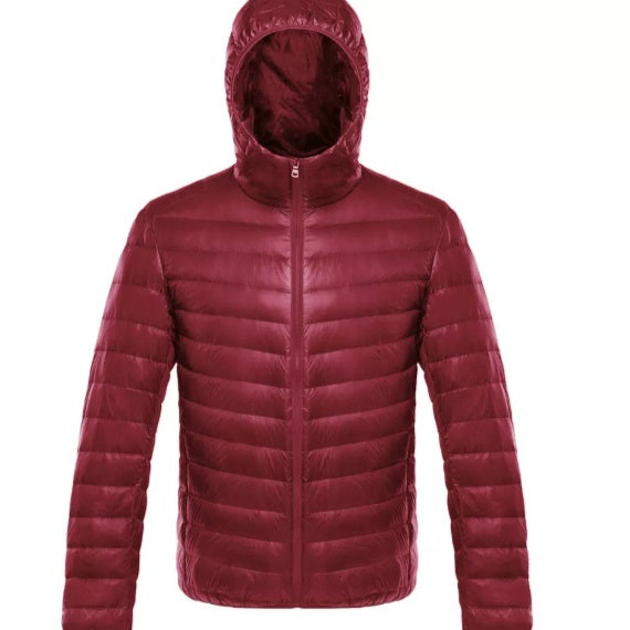 Hooded Winter Coat Plus-size Men's Wear