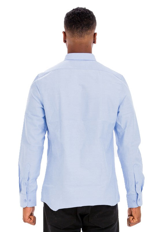 Camisas casuales de manga larga Weiv para hombre