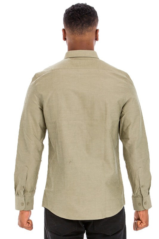 Camisas casuales de manga larga Weiv para hombre