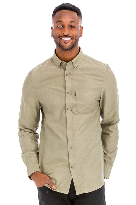 Camisas casuales de manga larga Weiv para hombre