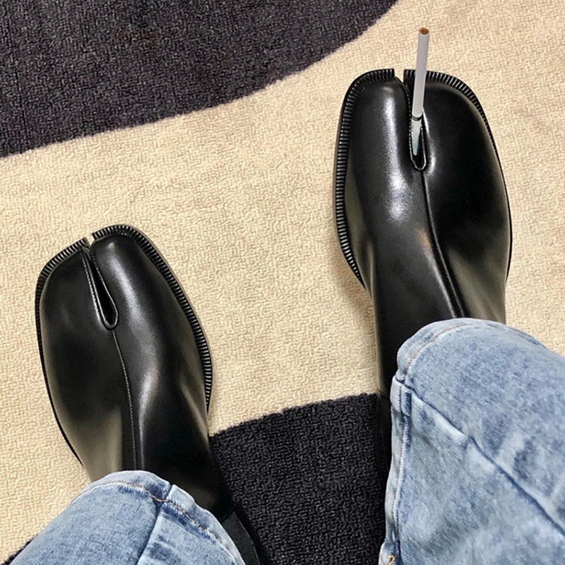Casual Versatile Open-toe Pig-hoof Womens Shoes