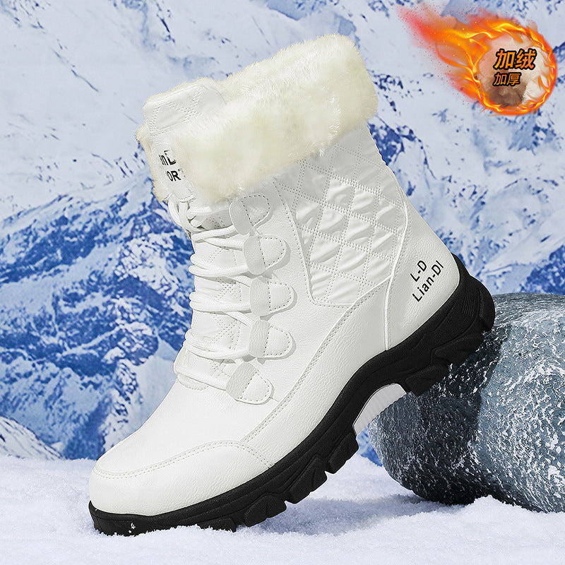 New Fleece-Lined Fashionable British-Style Boots For Men