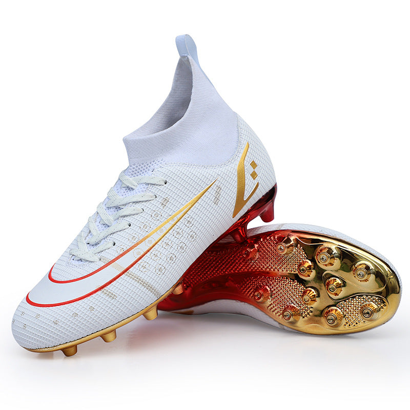 Boys And Girls AG Long Nail Lawn Outdoor Football Shoes