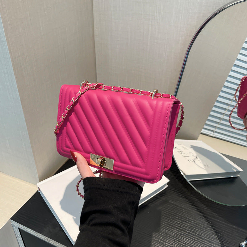 Fashionable Western-style Minimalist Casual Single-shoulder Crossbody Bag See size chart under “more details”