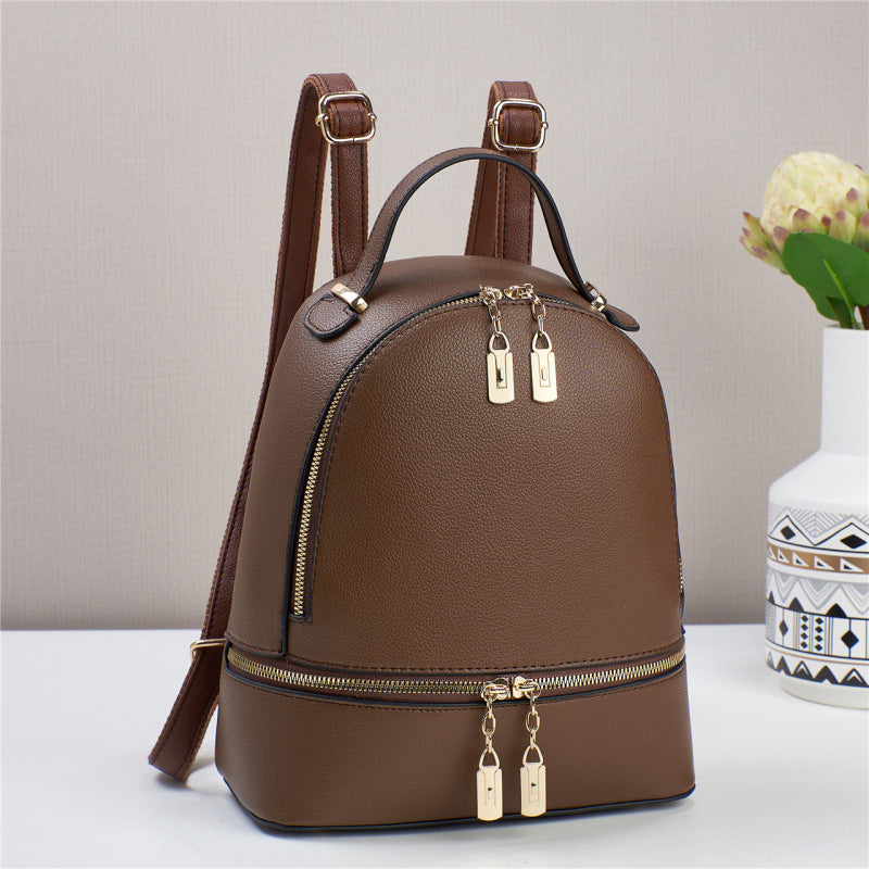 Soft Leather Large Capacity Travel Bag