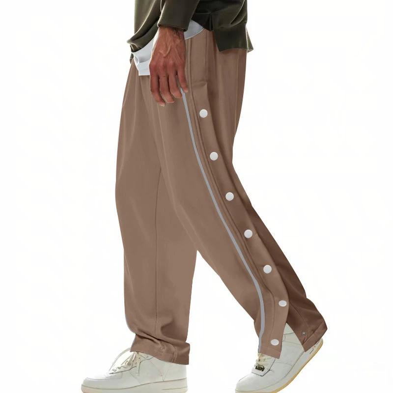 Men's Basketball Tear And Pull Sports Casual Sweatpants