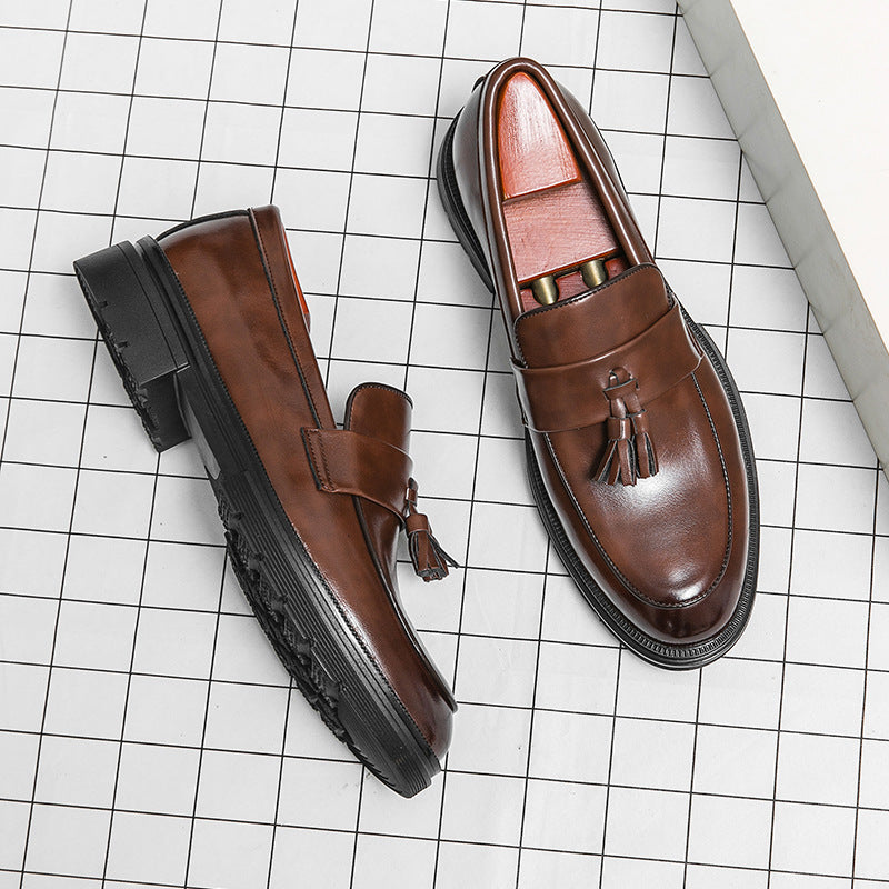 Brogue Business Casual Tassel Loafers