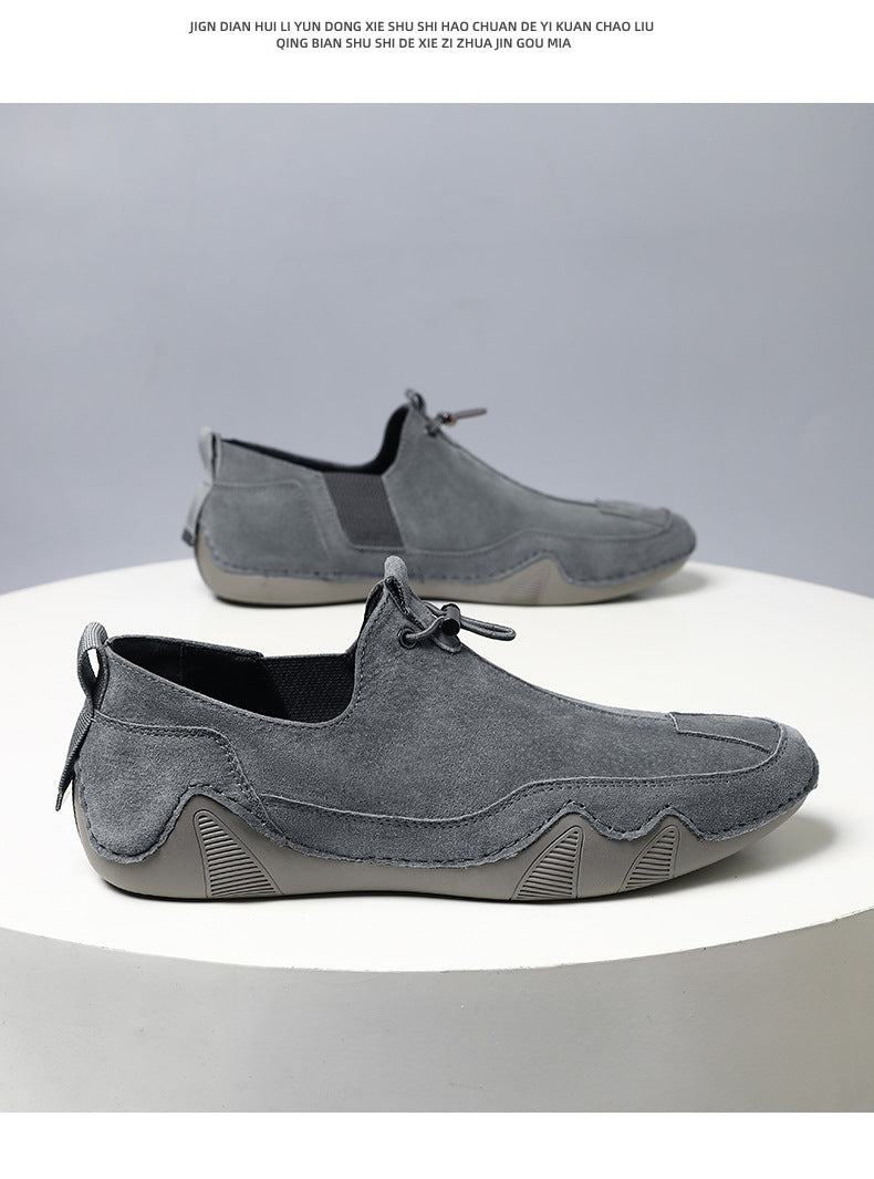 Men's Leather Casual Flats