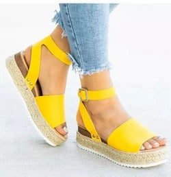 Wedge Fish Mouth Sandals