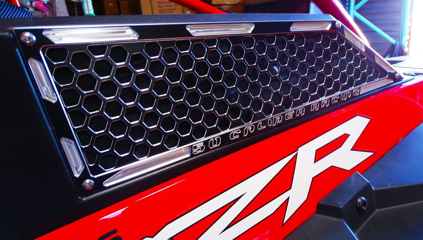 RZR XP Turbo Billet Air Intake Grille Bezel Kit
