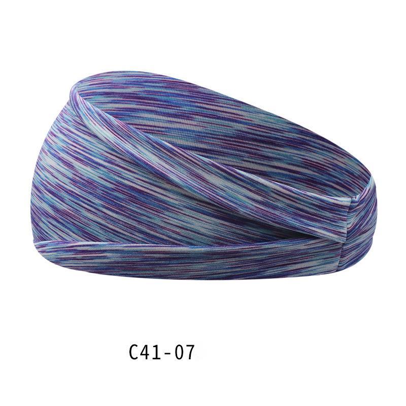 Hairband Sweat-absorbent Solid Color Fashion Yoga